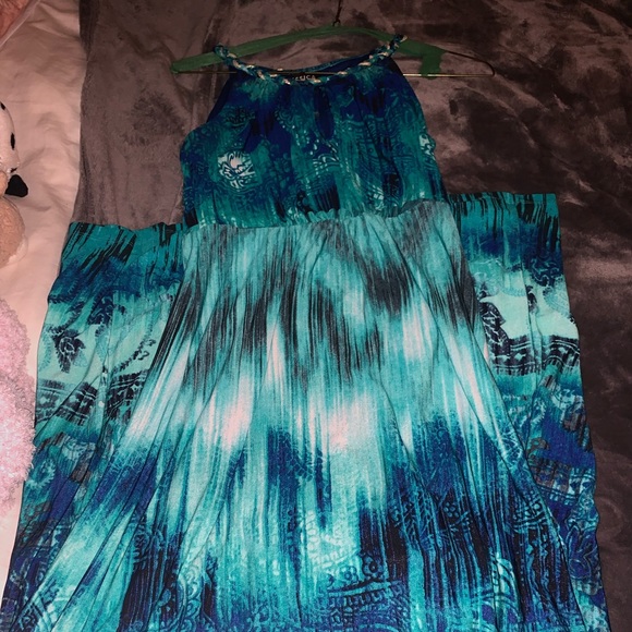 Blue maxi dress - Picture 1 of 4